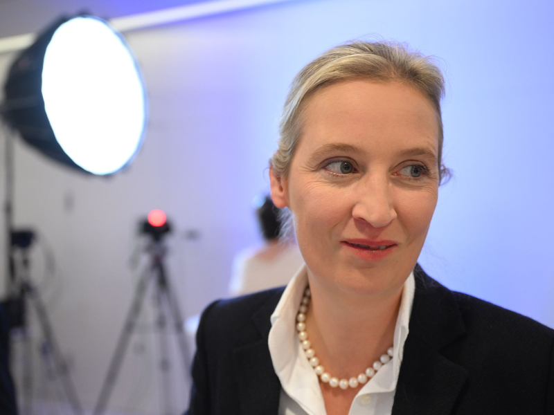 Sie dürfte auch als Kanzlerkandidatin in die Bundestagswahl gehen: Alice Weidel. (Archivbild) - Foto: Bernd von Jutrczenka/dpa