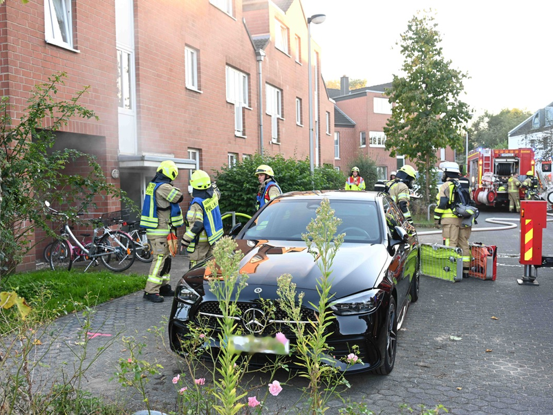 FW Pulheim: Kellerbrand in Mehrfamilienhaus - Foto: presseportal.de