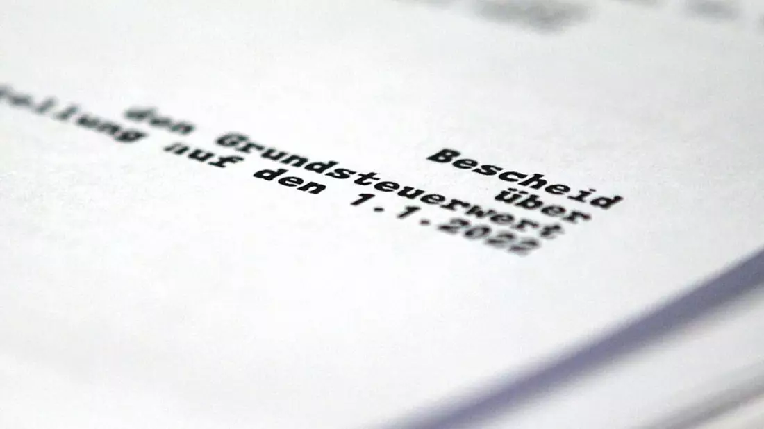 Grundsteuerbescheid (Archiv) - Bild: über dts Nachrichtenagentur