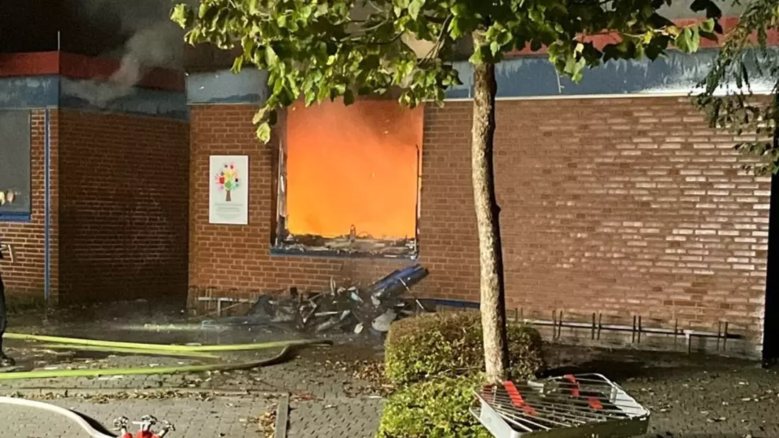 POL-COE: Dülmen, Spiekerhof, Brand Kindergarten - Bild: presseportal.de