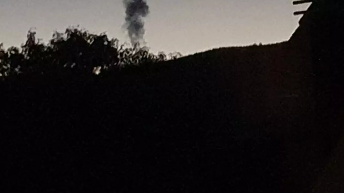 FF Olsberg: Rauchsäule über Olsberg sorgt für Feuerwehreinsatz - Bild: presseportal.de
