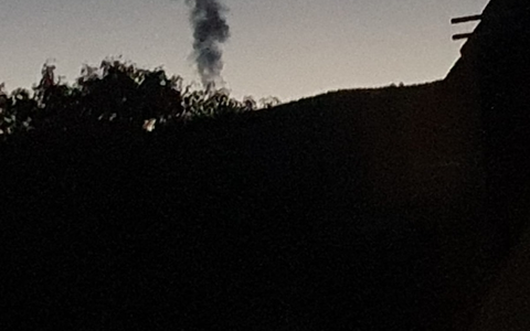 FF Olsberg: Rauchsäule über Olsberg sorgt für Feuerwehreinsatz - Foto: presseportal.de