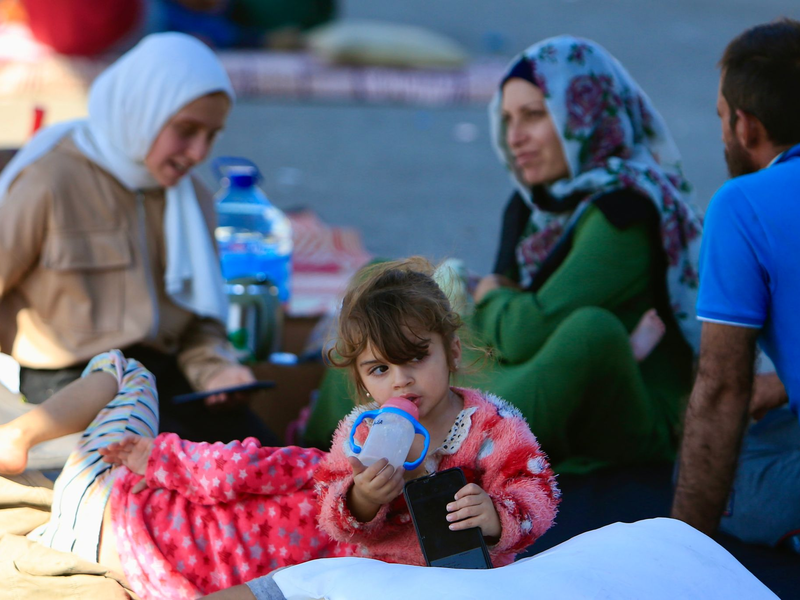 Grandi: Traumatisierte Kinder verstehen die Welt nicht mehr.  - Foto: Ali Hashisho/XinHua/dpa