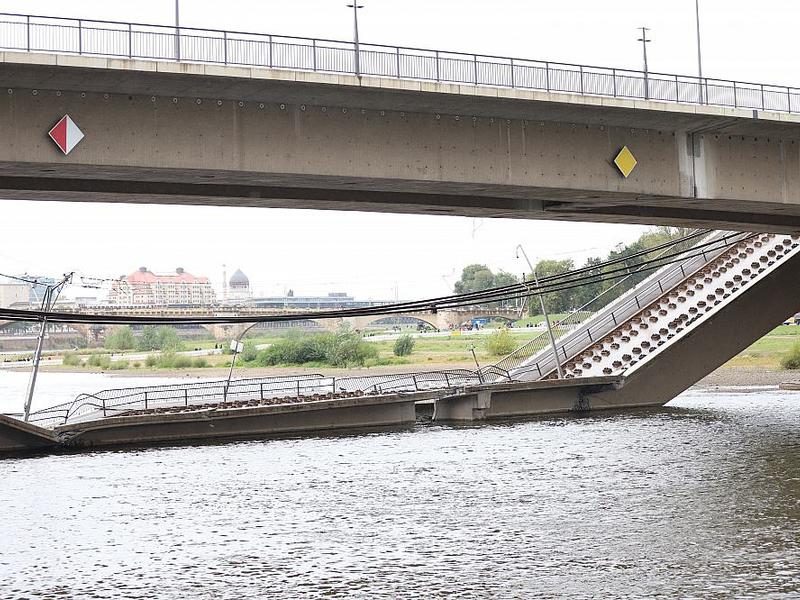 Einsturz der Carolabrücke (Archiv) - Foto: über dts Nachrichtenagentur