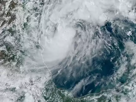 Am Mittwoch soll «Milton» in Florida auf Land treffen. - Foto: Uncredited/National Oceanic and Atmospheric Administration via AP/dpa