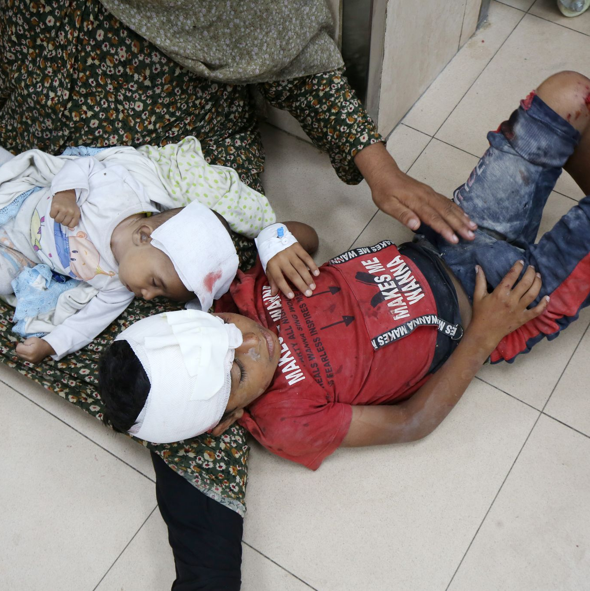 Laut Israels Armee befand sich auf dem Krankenhaus-Gelände eine Kommandozentrale der Hamas. - Foto: Ali Hamad/APA Images via ZUMA Press Wire/dpa