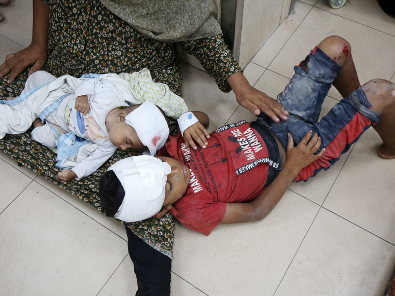 Israel habe systematisch Gesundheitseinrichtungen angegriffen, kritisiert OCHA (Archivbild) - Foto: Ali Hamad/APA Images via ZUMA Press Wire/dpa