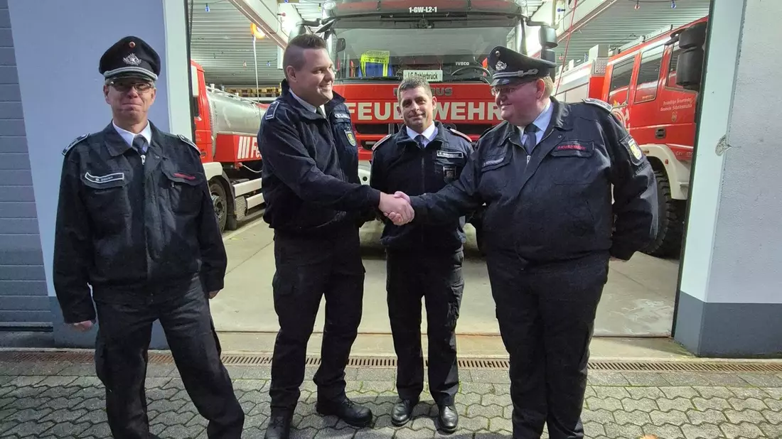 FW Schalksmühle: Neue Einheitsführung für die Löschgruppe Dahlerbrück - Bild: presseportal.de