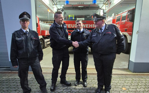FW Schalksmühle: Neue Einheitsführung für die Löschgruppe Dahlerbrück - Foto: presseportal.de