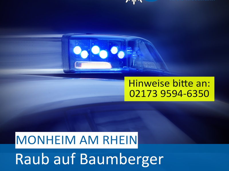 POL-ME: Raub auf Imbiss: Polizei ermittelt - Monheim am Rhein - 2410018 - Foto: presseportal.de