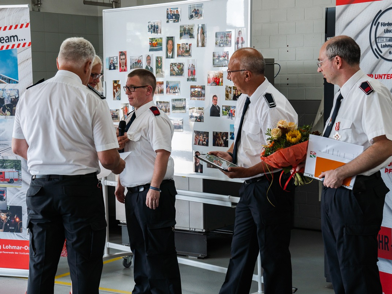 FW-Lohmar: 100 Jahre Löschzug Lohmar - Ein besonderes Jubiläum und außergewöhnliche Ehrungen - Foto: presseportal.de