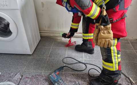 FW Bad Segeberg: Gasaustritt sorgte für Feuerwehreinsatz in einem Mehrfamilienhaus - Foto: presseportal.de