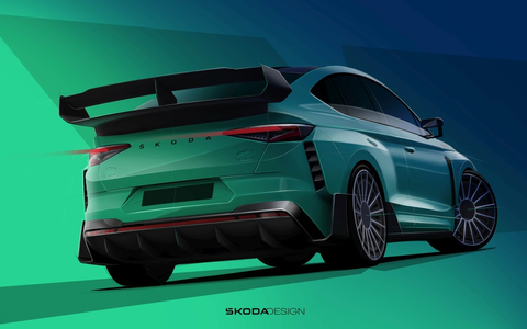 Škoda Enyaq RS Race: Neues Teaser-Video erhöht die Spannung vor der Weltpremiere - Foto: presseportal.de Škoda Enyaq RS Race: Neues Teaser-Video erhöht die Spannung vor der Weltpremiere - Foto: presseportal.de