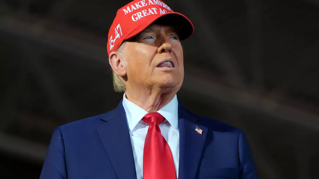 Trump will nach der Präsidentenwahl wieder ins Weiße Haus einziehen. (Archivbild) - Bild: Julia Demaree Nikhinson/AP/dpa