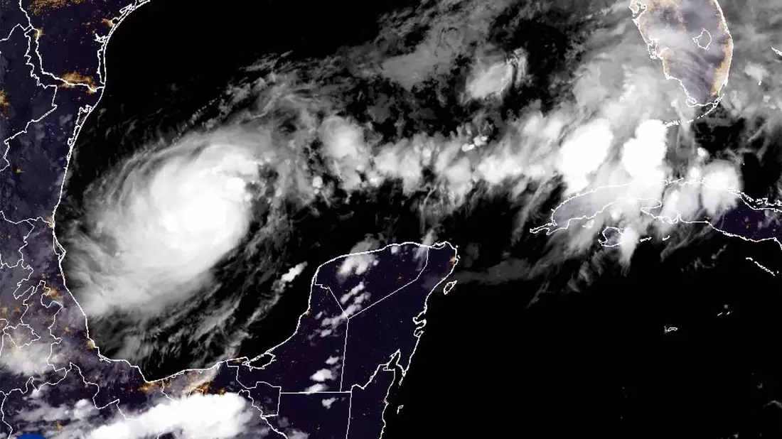 Hurrikan «Milton» soll Zerstörung nach Florida bringen. - Bild: -/National Oceanic and Atmospheric Administration via AP/dpa