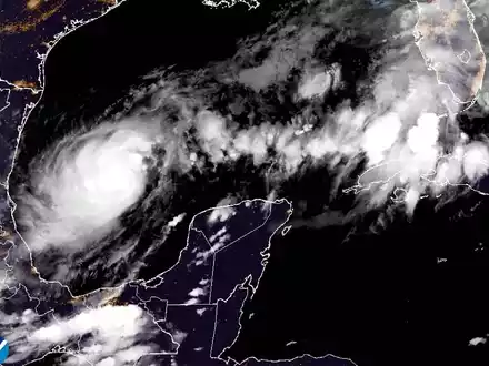 Hurrikan «Milton» soll Zerstörung nach Florida bringen. - Foto: -/National Oceanic and Atmospheric Administration via AP/dpa