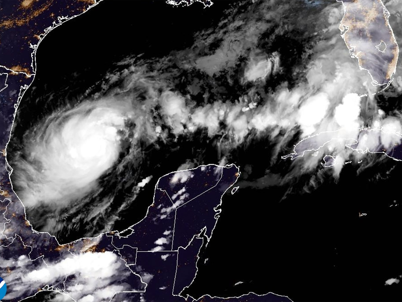 Hurrikan «Milton» soll Zerstörung nach Florida bringen. - Foto: -/National Oceanic and Atmospheric Administration via AP/dpa