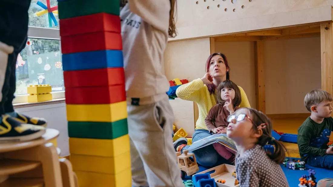 37°-Doku im ZDF über den Alltag in deutschen Kindertagestätten - Bild: presseportal.de