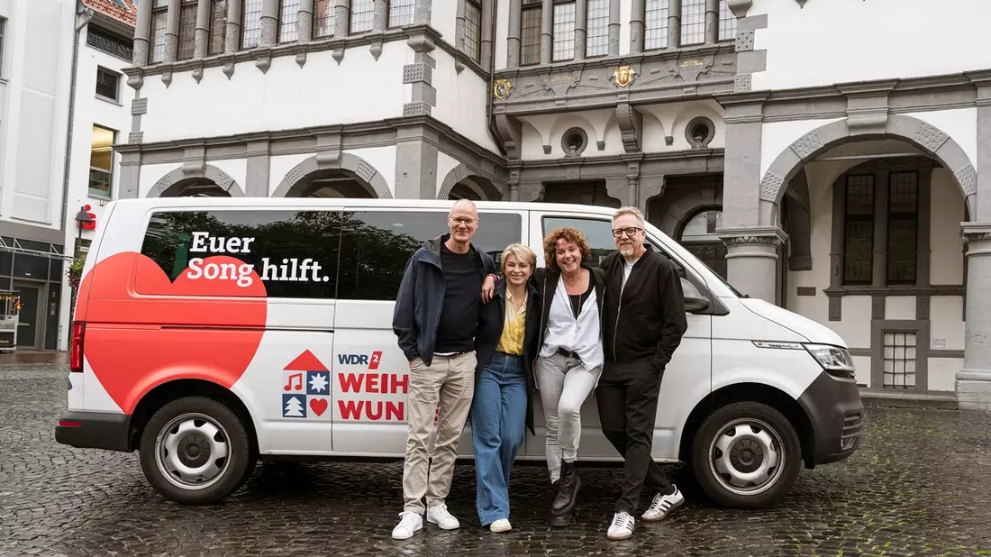 „WDR 2 Weihnachtswunder“: Max Giesinger, Joris u.v.m. live in Paderborn - Bild: presseportal.de