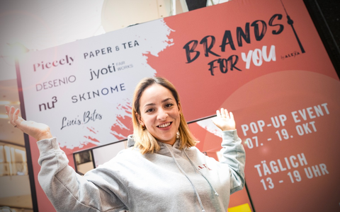 ALEXA inspiriert mit Pop-up-Event BRANDSFORYOU / Marktplatz für junge Brands auf dem deutschen Markt - Foto: presseportal.de ALEXA inspiriert mit Pop-up-Event BRANDSFORYOU / Marktplatz für junge Brands auf dem deutschen Markt - Foto: presseportal.de