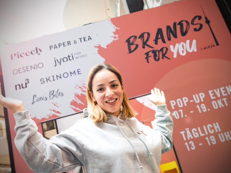 ALEXA inspiriert mit Pop-up-Event BRANDSFORYOU / Marktplatz für junge Brands auf dem deutschen Markt - Foto: presseportal.de