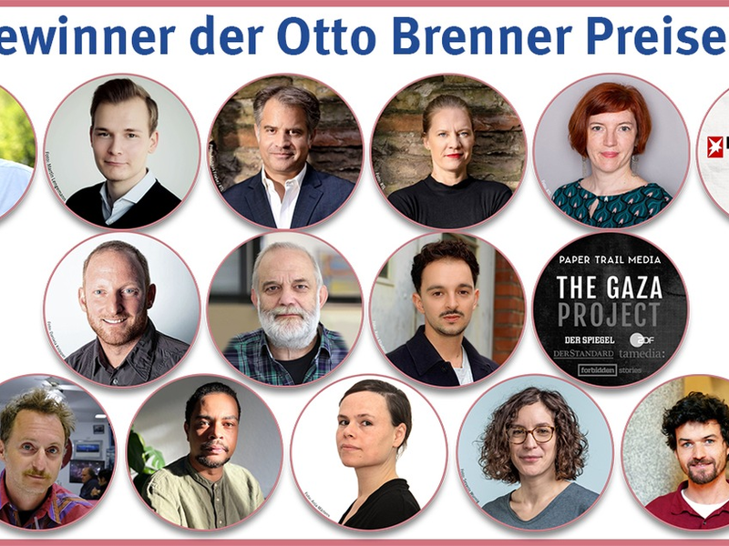 Otto Brenner Stiftung prämiert zum 20. Mal herausragenden Journalismus - Foto: presseportal.de
