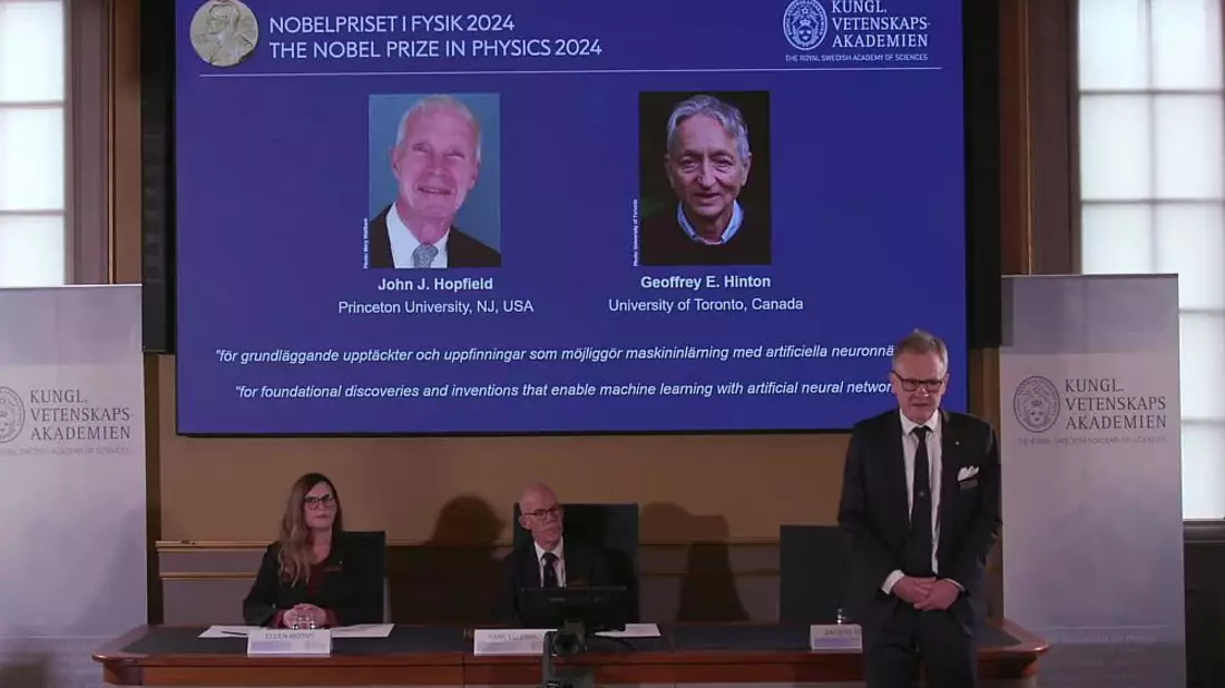 Bekanntgabe Physik-Nobelpreis 2024 (Archiv) - Bild: über dts Nachrichtenagentur