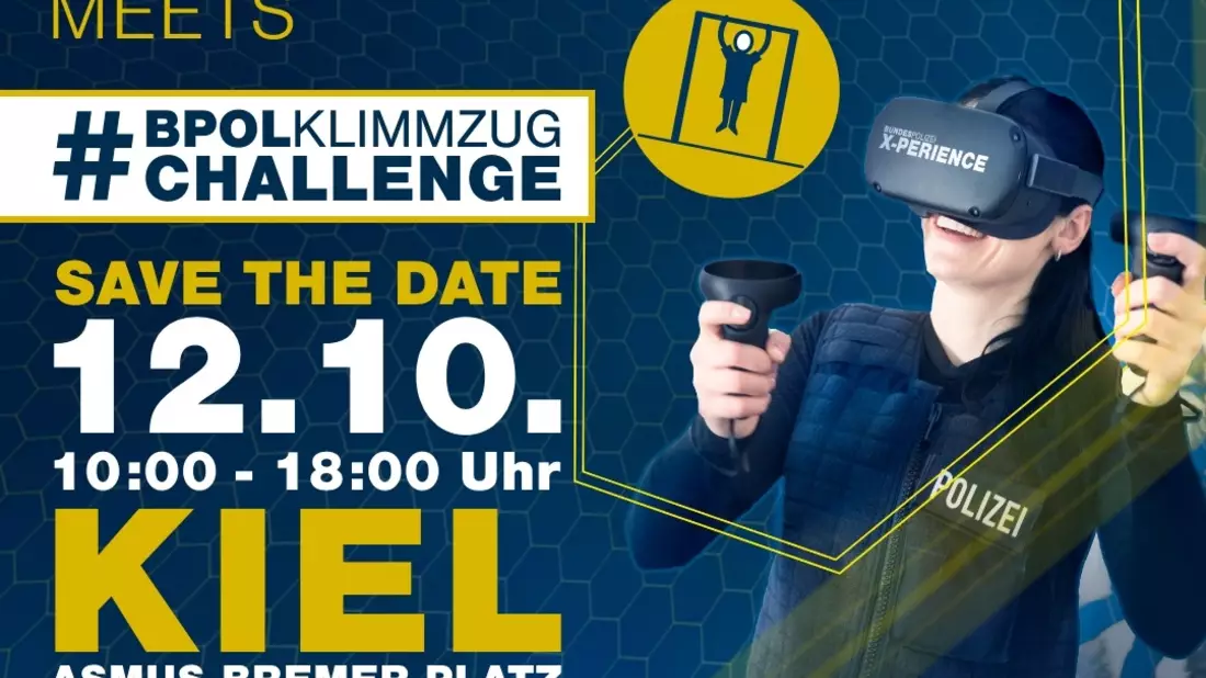 BPOL-KI: X-Perience: Die Bundespolizei am Samstag, 12.10.2024 auf dem Asmus-Bremer-Platz in Kiel - Bild: presseportal.de