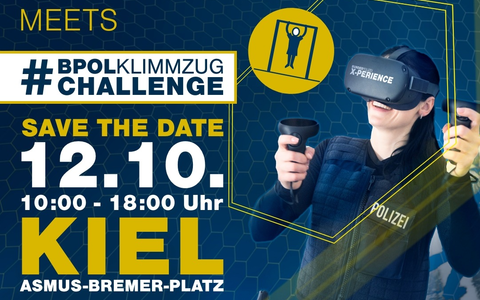 BPOL-KI: X-Perience: Die Bundespolizei am Samstag, 12.10.2024 auf dem Asmus-Bremer-Platz in Kiel - Foto: presseportal.de