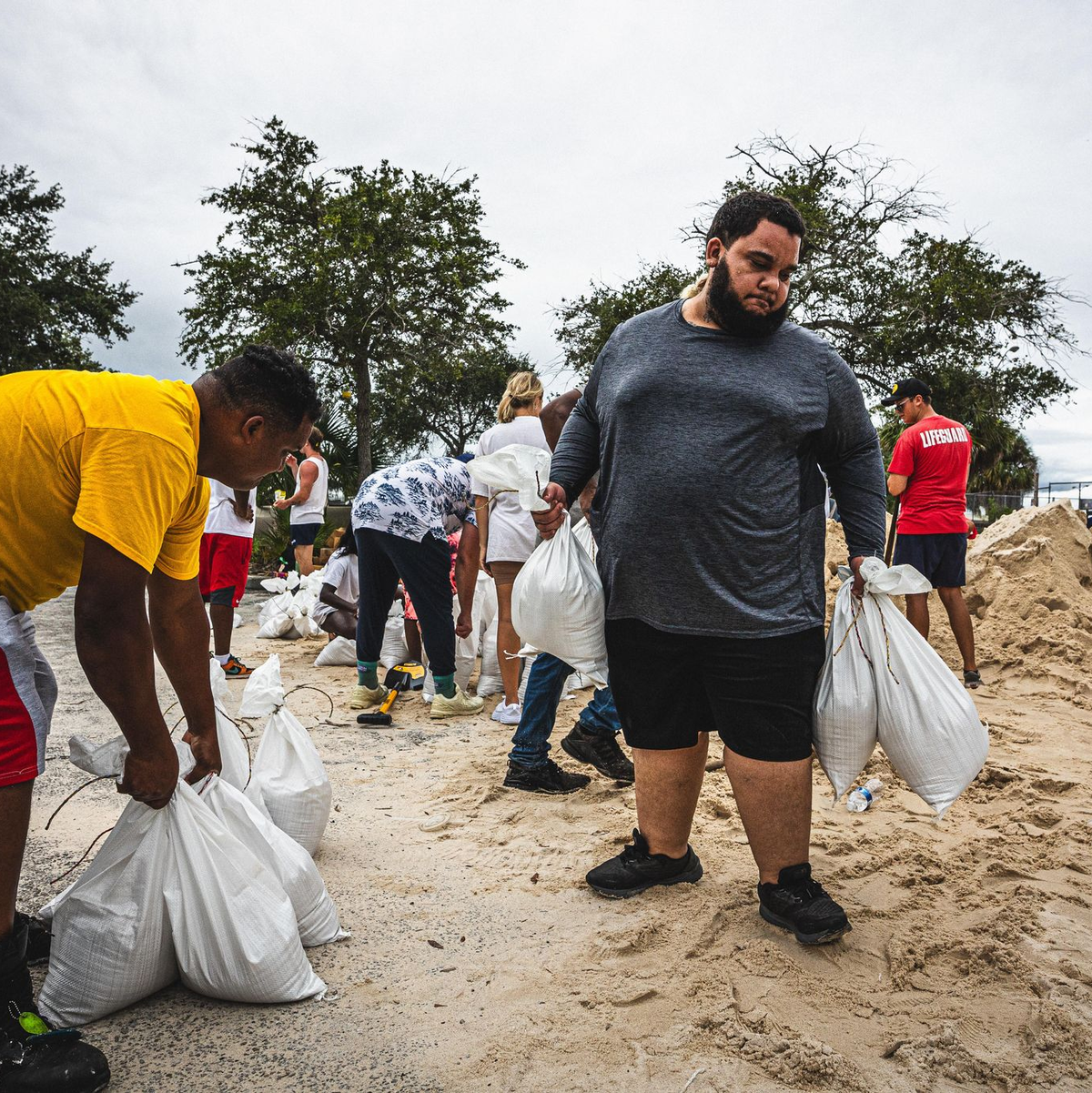 US-Medien zufolge ist «Milton» einer der stärksten Hurrikane in der Geschichte der Hurrikansaison im Atlantik. - Foto: Dave Decker/Zuma Press/dpa