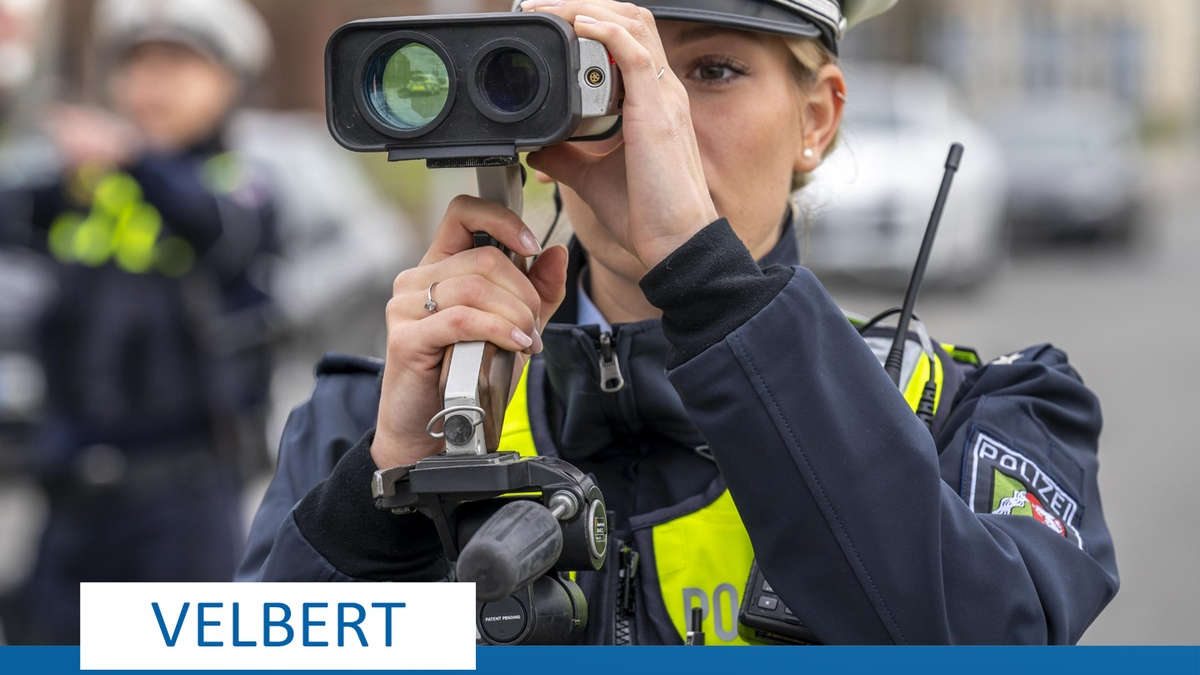 POL-ME: Unangekündigte Geschwindigkeitskontrollen: 56 waren zu schnell unterwegs - Velbert - 2410031 - Foto: presseportal.de