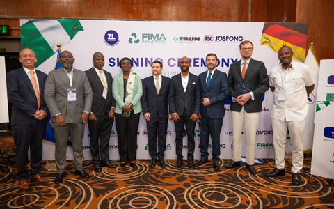 FAUN und FIMA Industries unterzeichnen Vertrag zur Müllbewältigung in Nigeria - Foto: presseportal.de