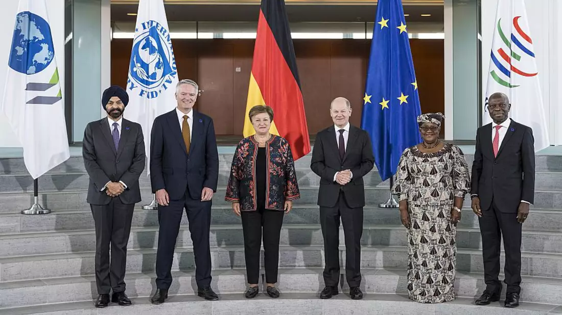 Treffen von Bundeskanzler und internationalen Organisationen am 08.10.2024 - Bild: Loos, Stefanie/BPA, über dts Nachrichtenagentur