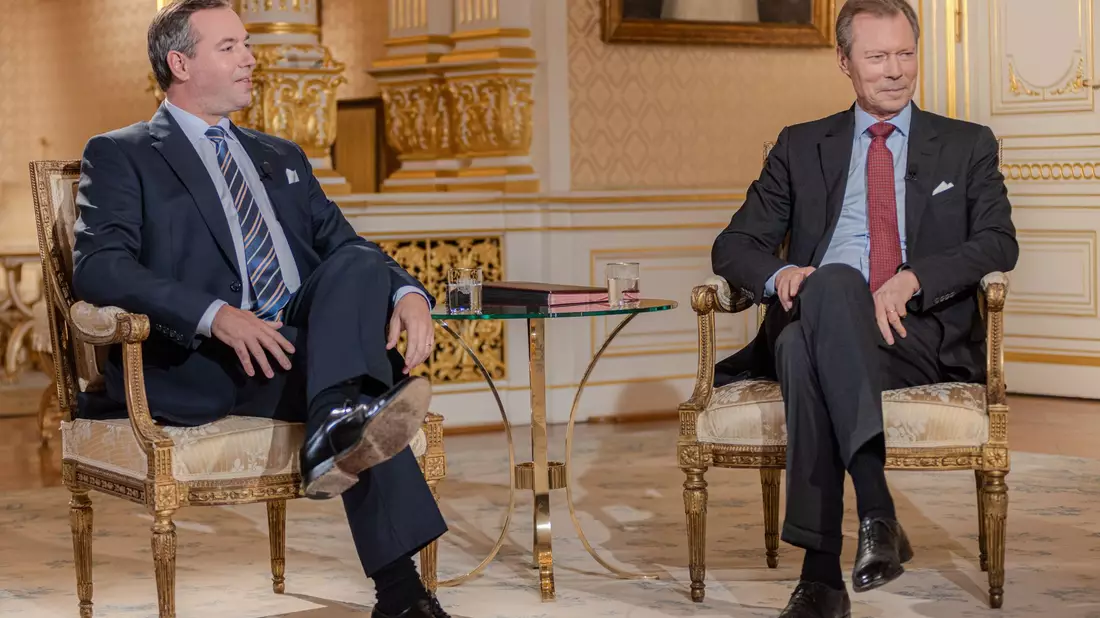 Das Datum für den Thronwechsel in Luxemburg ist noch geheim (Interview-Foto vom Palast) - Bild: Maison du Grand-Duc/dpa