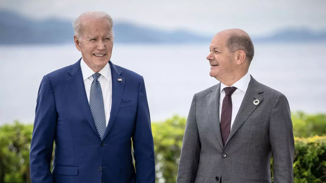 Auch ein Treffen mit Scholz stand in Deutschland eigentlich auf dem Programm. (Archivbild) - Bild: Michael Kappeler/dpa