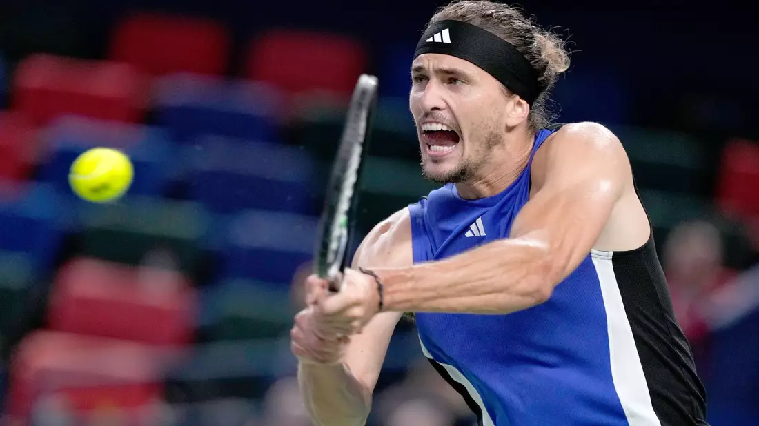 Alexander Zverev kämpft auch gegen seinen Lungen-Probleme. - Bild: Andy Wong/AP/dpa