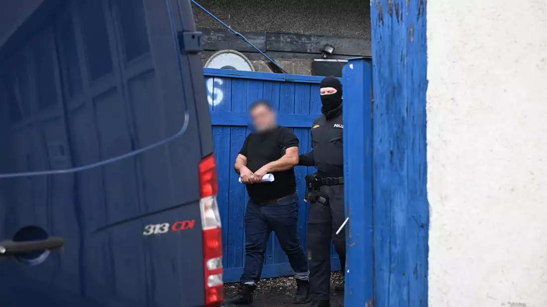 Der Schwerpunkt des Einsatzes war in Baden-Württemberg. - Bild: Marijan Murat/dpa