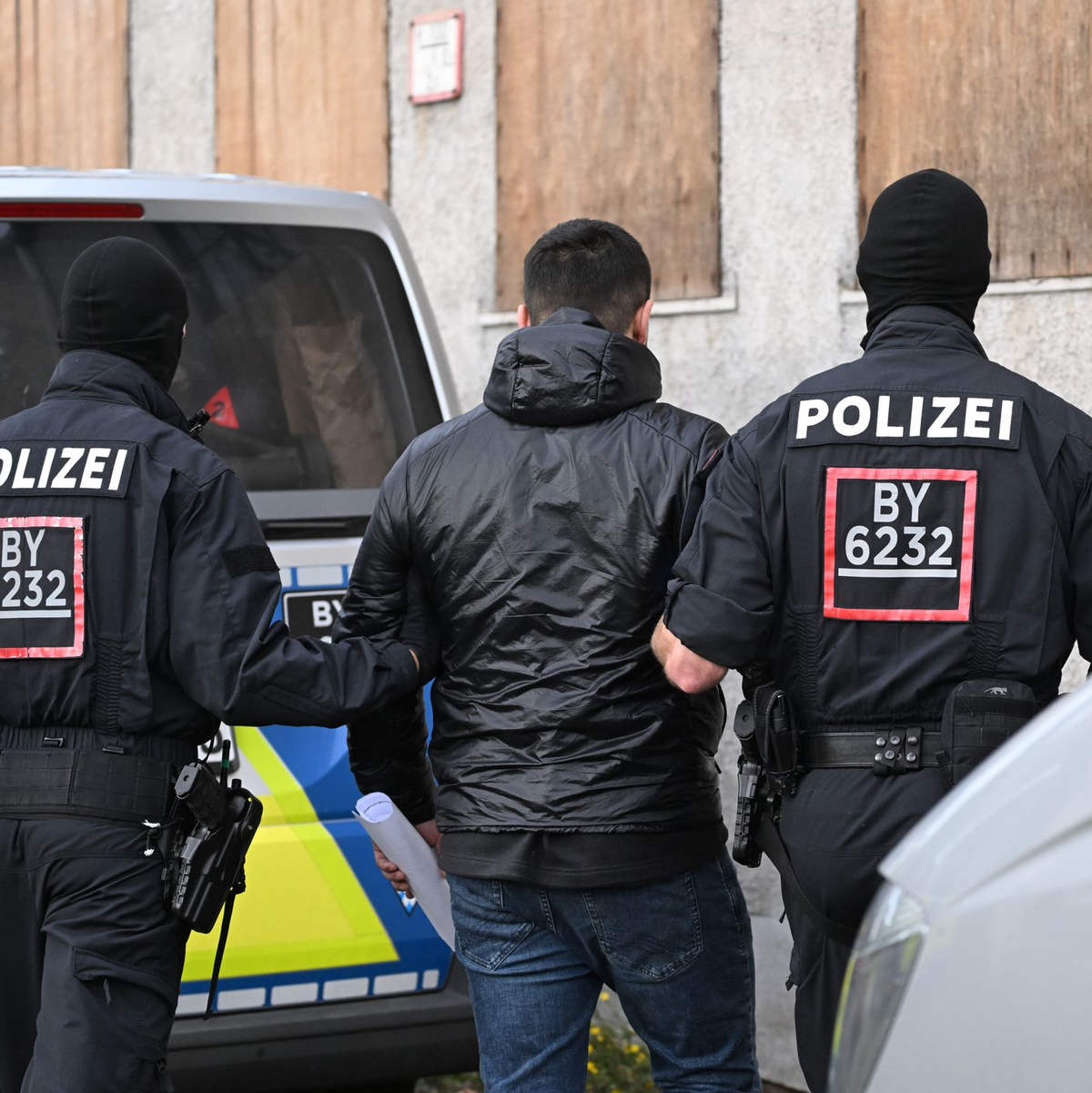 Bei dem Schlag gegen die georgische Bande hat es Festnahmen gegeben. - Foto: Marijan Murat/dpa