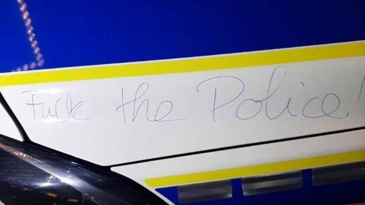 Bundespolizeidirektion München: Dienstfahrzeuge beschmiert und nackt im Zug/ Bundespolizei nimmt verwirrte Frau in Gewahrsam - Foto: presseportal.de