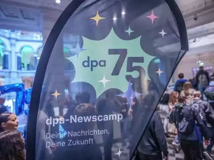 Synonym für Faktentreue und Verlässlichkeit - 75 Jahre dpa - Foto: presseportal.de