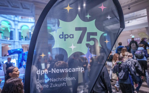 Synonym für Faktentreue und Verlässlichkeit - 75 Jahre dpa - Foto: presseportal.de