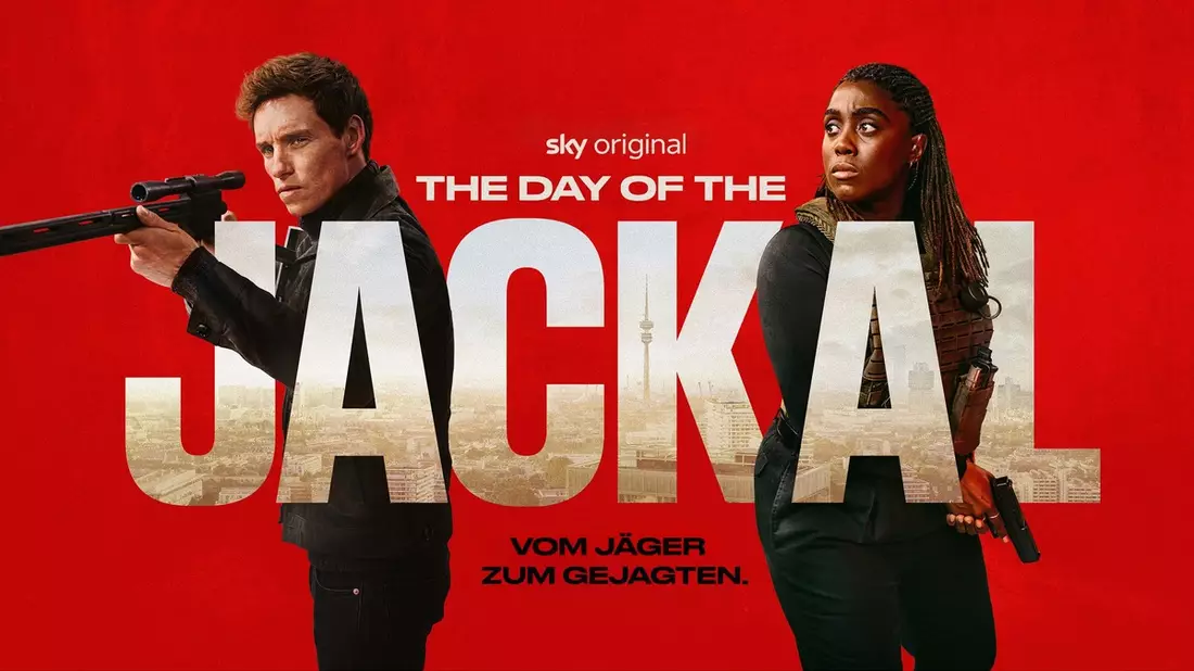 Offizieller Trailer zur Sky Original Serie The Day of the Jackal mit Eddie Redmayne und Lashana Lynch veröffentlicht - Bild: presseportal.de