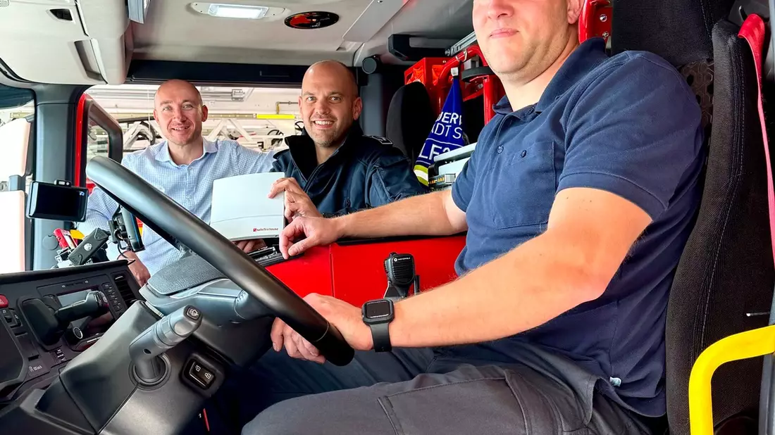 FW-SOE: Feuerwehr Soest rüstet sich gegen Brandgefahr der eigenen Fahrzeuge - Bild: presseportal.de