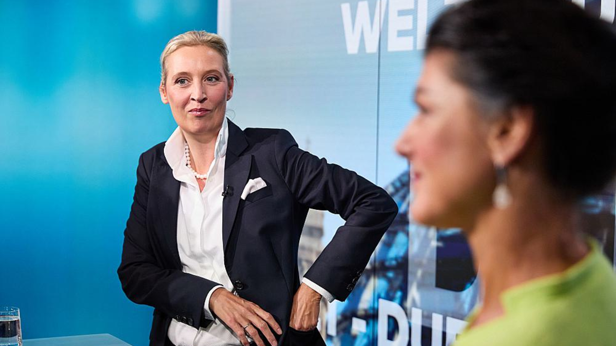 Alice Weidel und Sahra Wagenknecht am 09.10.2024 - Foto: über dts Nachrichtenagentur