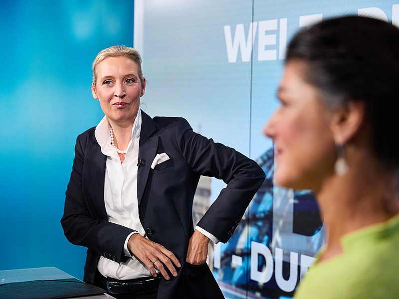 Alice Weidel und Sahra Wagenknecht am 09.10.2024 - Foto: über dts Nachrichtenagentur