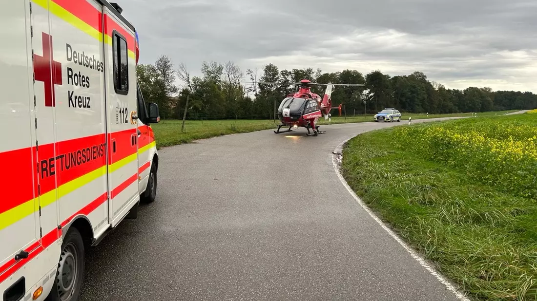 POL-PDLD: Motorradfahrer bei Unfall schwer verletzt - Bild: presseportal.de