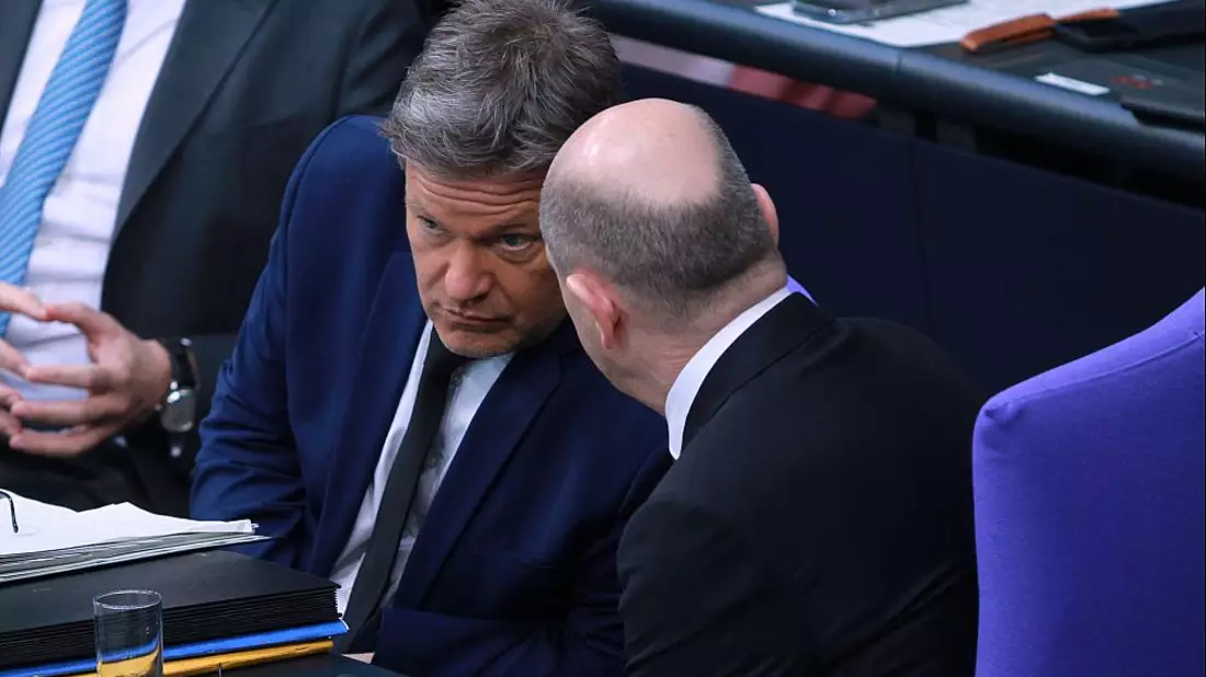 Robert Habeck und Olaf Scholz (Archiv) - Bild: über dts Nachrichtenagentur