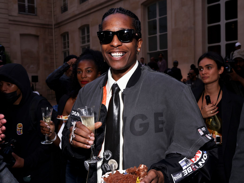 Der US-Rapper Asap Rocky spielt in einem Wettbewerbsfilm mit. (Archivbild)  - Foto: Vianney Le Caer/Invision/AP/dpa