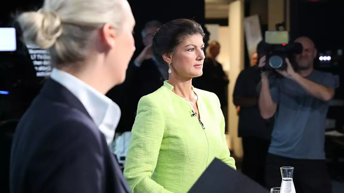 Alice Weidel und Sahra Wagenknecht am 09.10.2024 - Bild: über dts Nachrichtenagentur