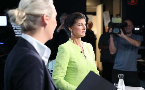 Alice Weidel und Sahra Wagenknecht am 09.10.2024 - Foto: über dts Nachrichtenagentur